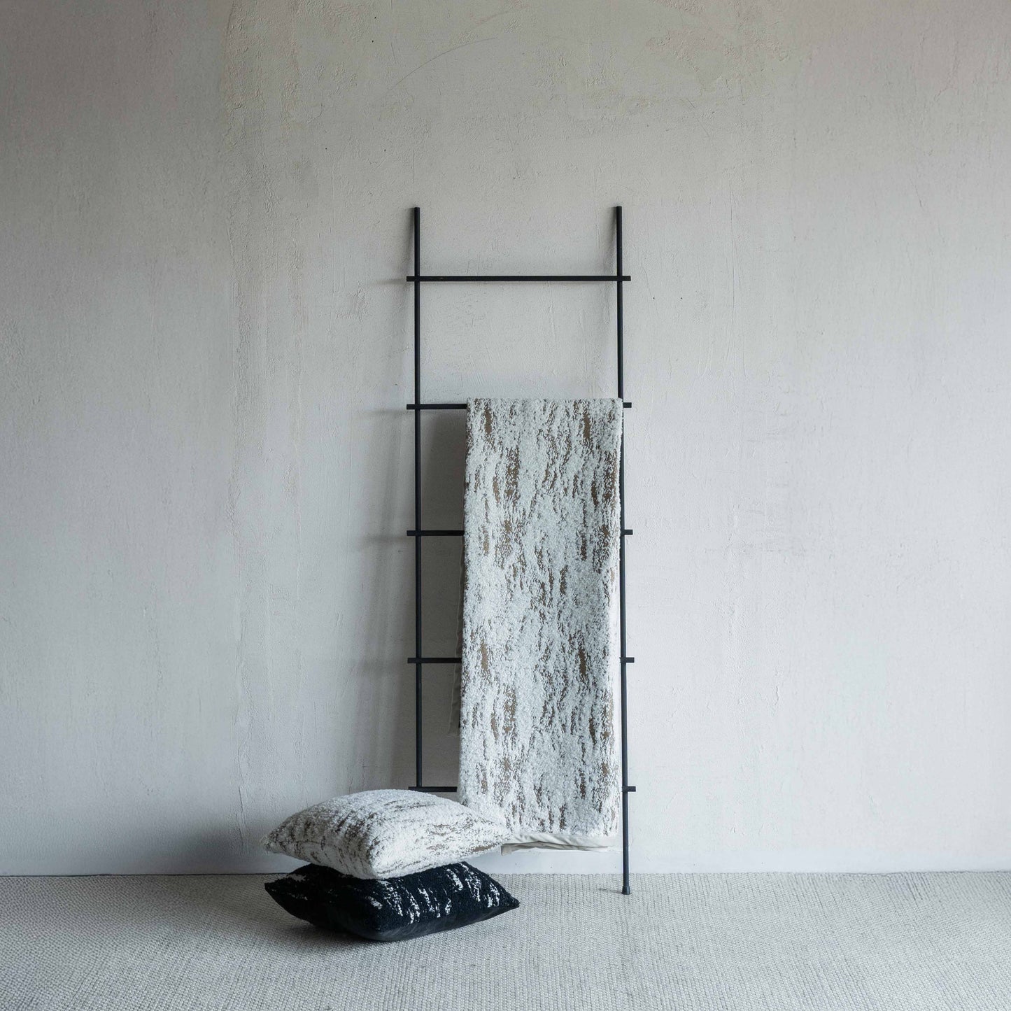 Artic Textured Soft White Throw Blanket