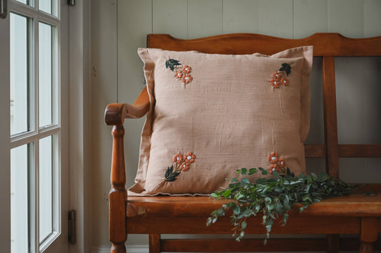 Ada Clare Pillow Cover (Rose)
